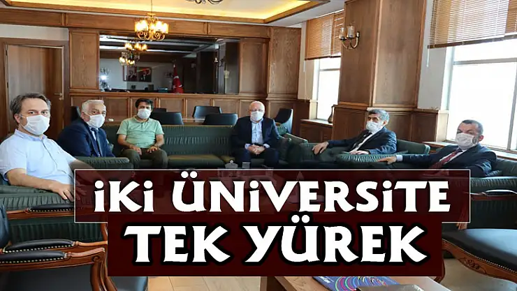 İki üniversite tek yürek