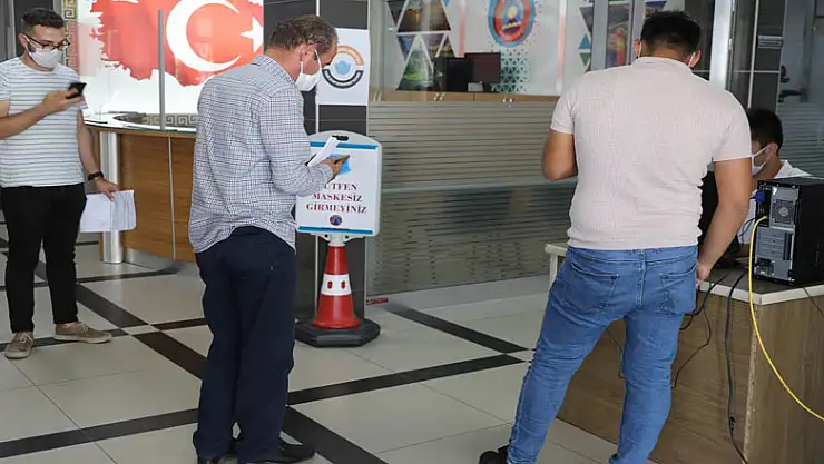 Bafra Belediyesine herkes HES ile giriyor