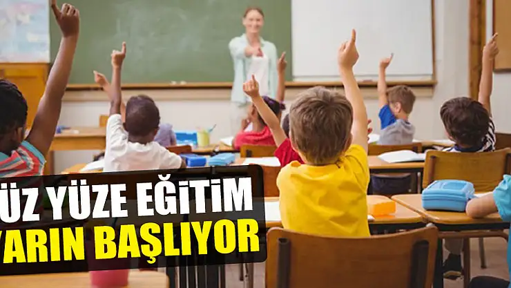 Okullar yarın başlayacak yüz yüze eğitim için hazır