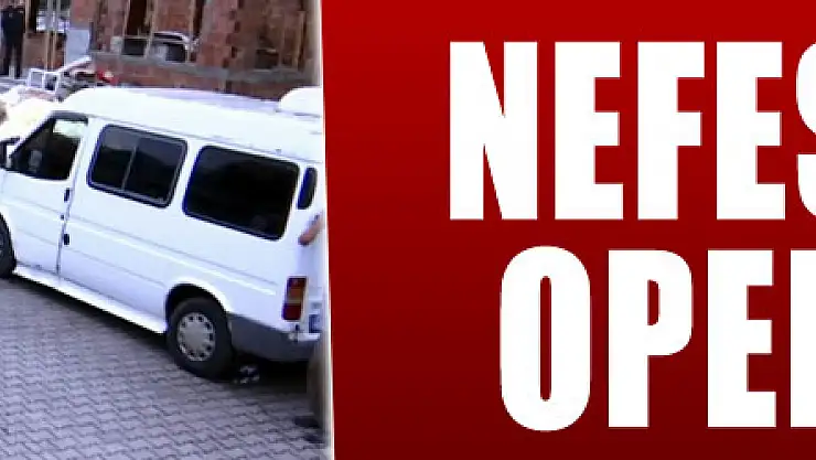 Samsun Emniyet Müdürlüğünden nefes kesen operasyon görüntüleri