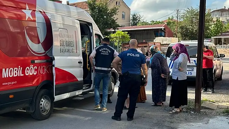 78 yabancı uyruklu kişi kontrol edildi