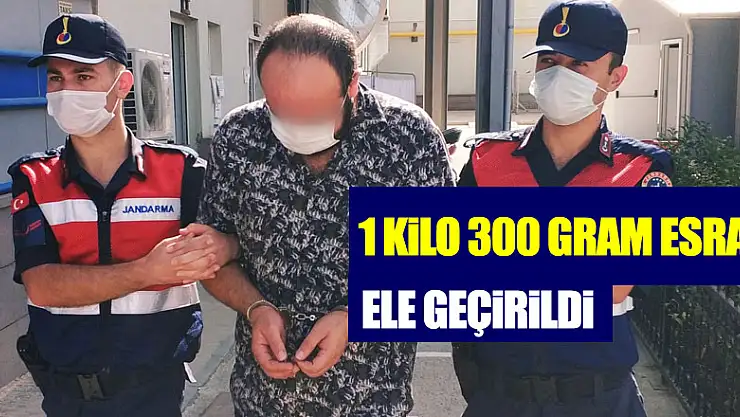 Samsun'da otomobilde 1 kilo 300 gram esrar ele geçirildi