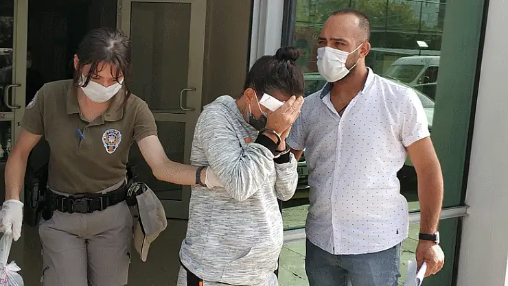 Hamile kadın 'gasp'tan tutuklandı