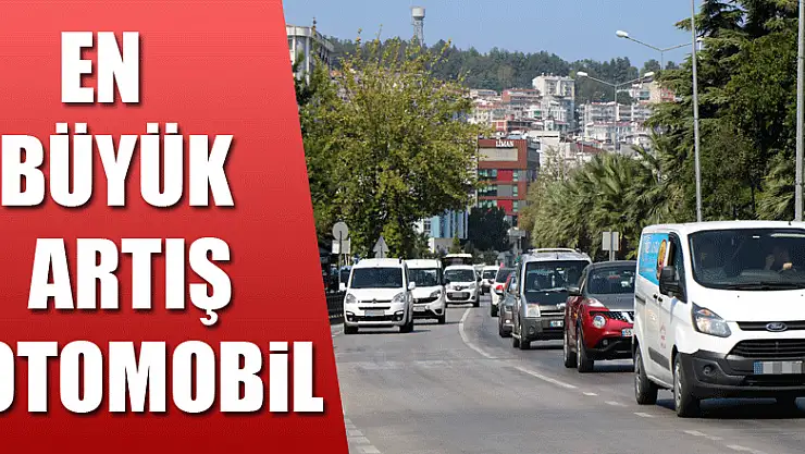 Samsun'da trafiğe kaydı yapılan her 2 araçtan 1'i beyaz renk