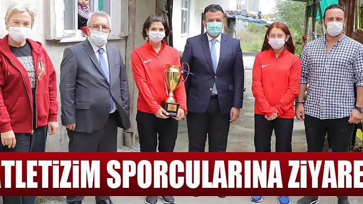 Atletizim Sporcularına Ziyaret