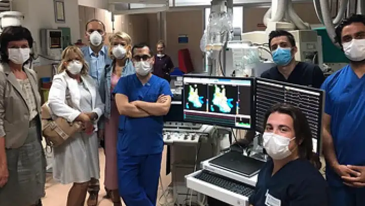 Yabancı doktorlar yeni tedavi yöntemini Samsun'da öğreniyor