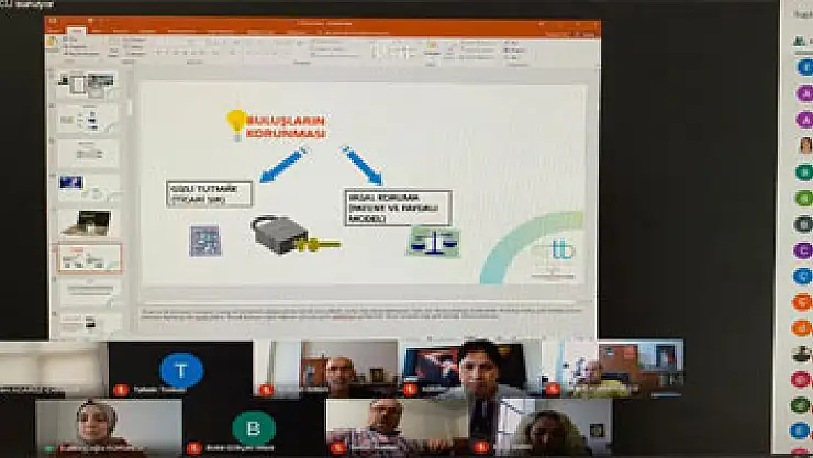 OMÜ TTO'dan Ordu Üniversitesi'ne patent eğitimi