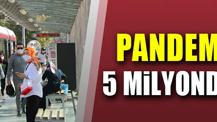 Tramvay yolcu sayıları pandemi döneminde 5 milyondan fazla azaldı