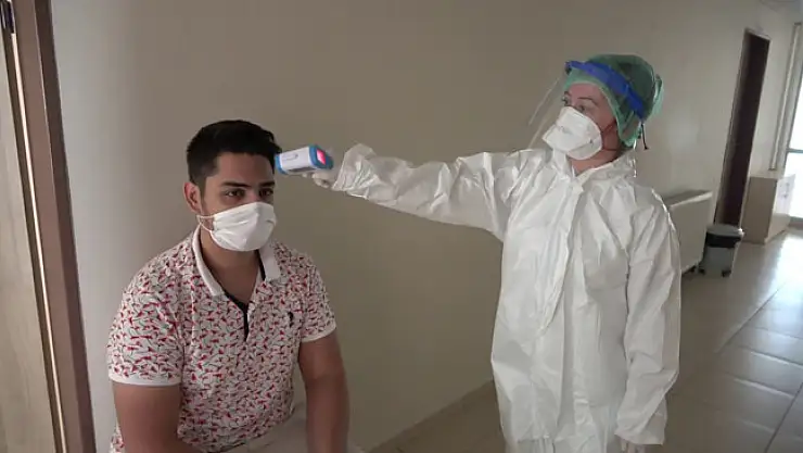 Samsun'da korona firarisi 62 kişi devlet yurdunda karantinada