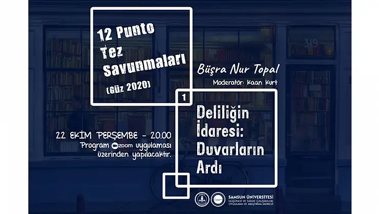 DÜSAM '12 Punto Tez Savunmaları' başlıyor