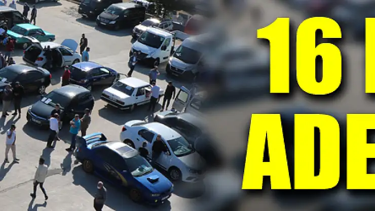 Samsun'da motorlu kara taşıtı bir yılda 16 bin 401 adet arttı