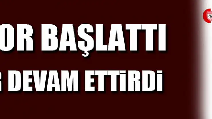 Samsunspor başlattı, tüm kulüpler devam ettirdi