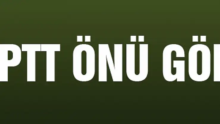 Su borusu patladı, PTT Başmüdürlüğü önü göle döndü   