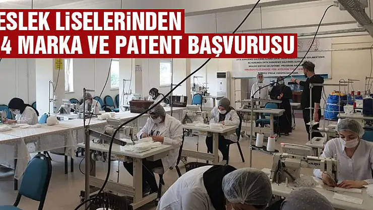 Samsun'da meslek liselerinden 134 marka ve patent başvurusu