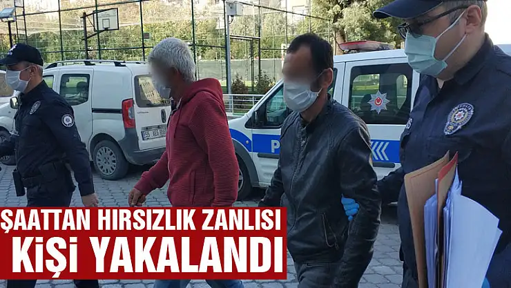 İnşaattan hırsızlık zanlısı 2 kişi yakalandı