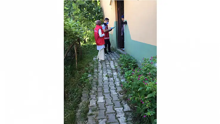 Samsun'da hane ziyaretleri ile ihtiyaç sahipleri tespit ediliyor