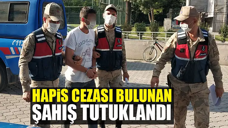 Hırsızlık suçundan 6,5 yıl hapis cezası bulunan şahıs tutuklandı