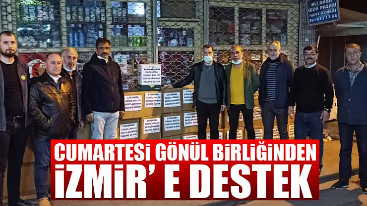 İZMİR'E DESTEK