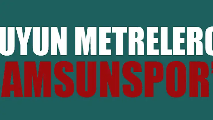 Suyun metrelerce altından Samsunspor'a destek