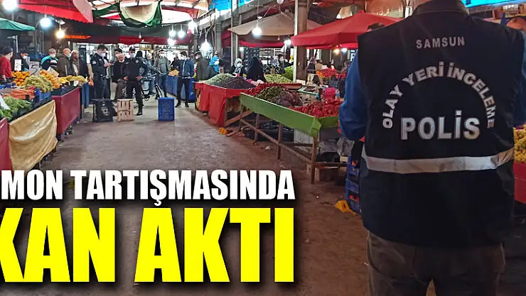 Limon tartışmasında kan aktı