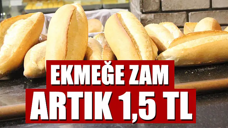 Çarşamba'da Ekmek Artık 1,50 TL