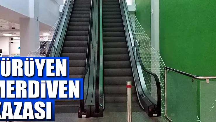 Hastanede yürüyen merdiven kazası: 3 yaralı