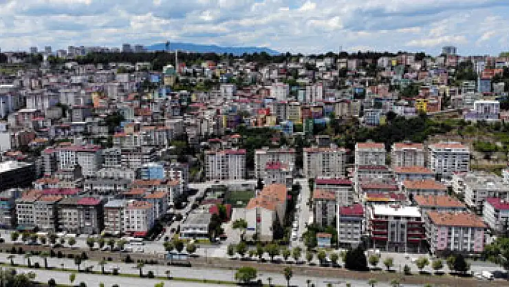 Samsun'da ekimde 2 bin 208 konut el değiştirdi
