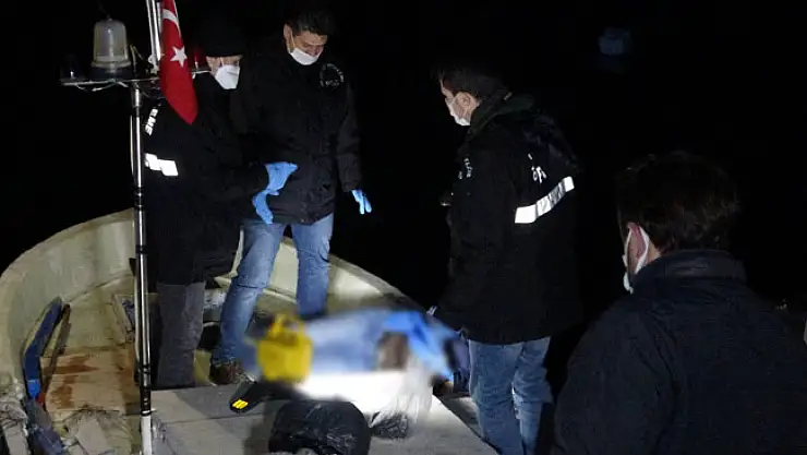 Balık tutmak için denize açıldığı kayıkta öldü