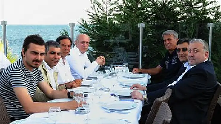 Samsunspor İstambul'da Beşiktaş kaymakamını ağırladı