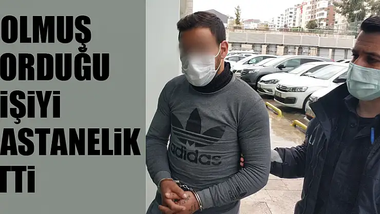 Dolmuş sorduğu kişiyi hastanelik etti