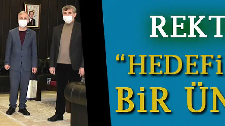 Rektör Ünal: 'Hedefimiz engelsiz bir üniversite'