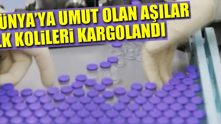 Pfizer-BioNTech'in dünyaya umut olan aşılarının üretim süreci görüntülendi