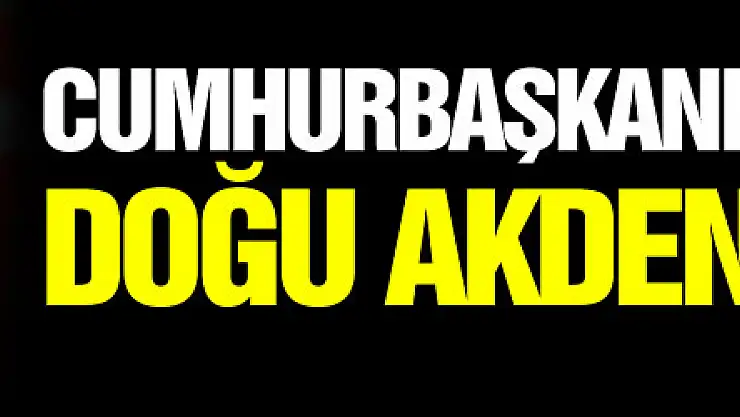 Cumhurbaşkanı Erdoğan'dan Doğu Akdeniz mesajı