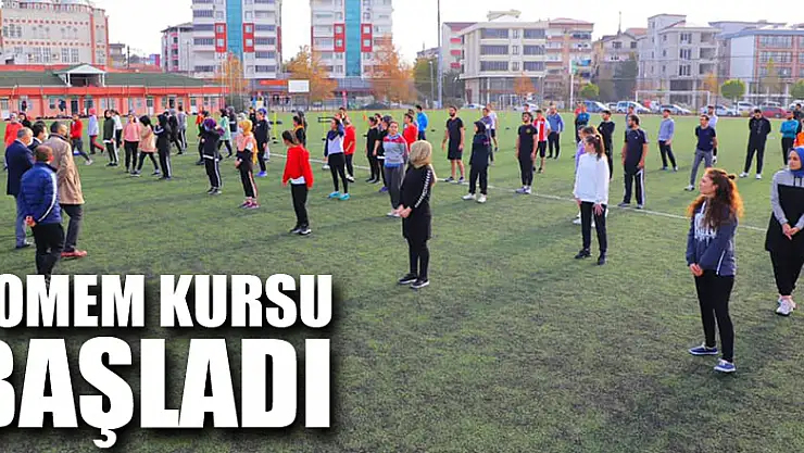 POMEM KURSU BAŞLADI