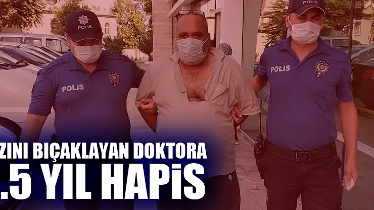 Kızını bıçaklayan Iraklı doktora 1.5 yıl hapis