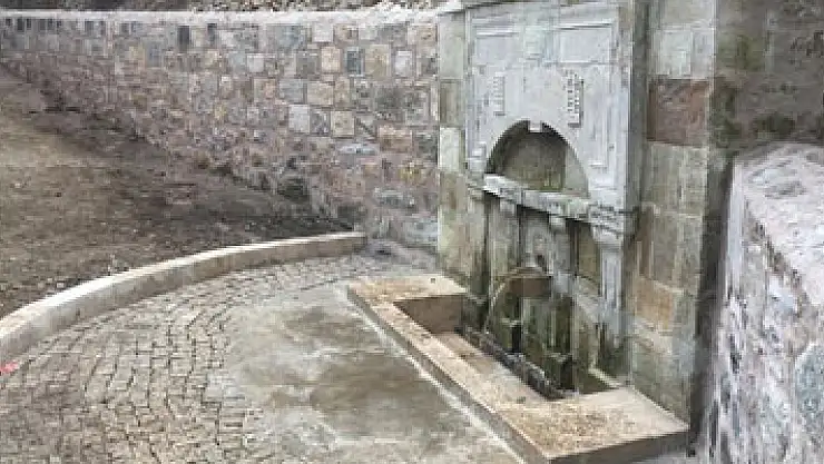 Ordu'da tarihi çeşmeler onarılıyor