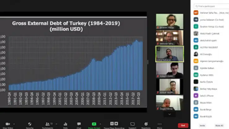 Yunus Babacan: 'Dünya 275 trilyon dolar borçlu'