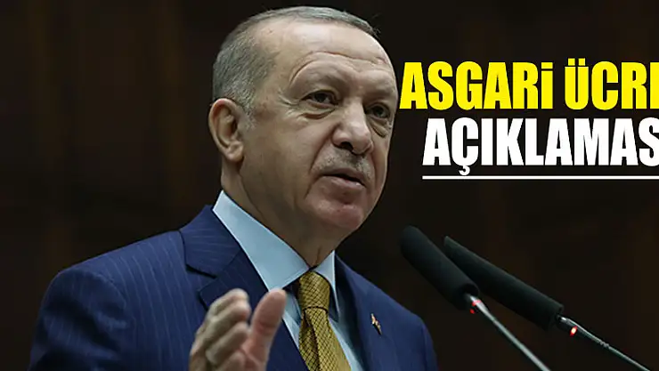 Cumhurbaşkanı Erdoğan'dan asgari ücret açıklaması