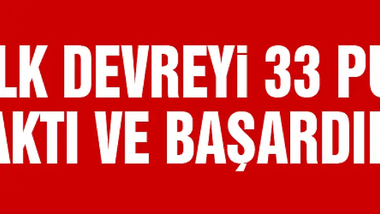 Ertuğrul Sağlam: 'Hedefimiz ilk devreyi 33 puanla kapatmaktı ve başardık'
