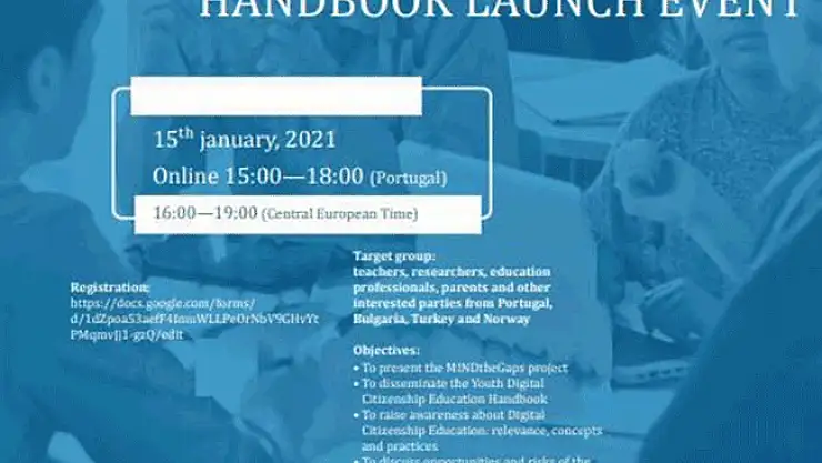 'Gençlik Dijital Vatandaşlık Eğitimi El Kitabı'nın tanıtımı yapılacak