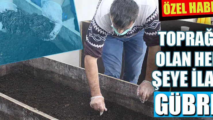 TOPRAĞI OLAN HER ŞEYE İLAÇ GÜBRE