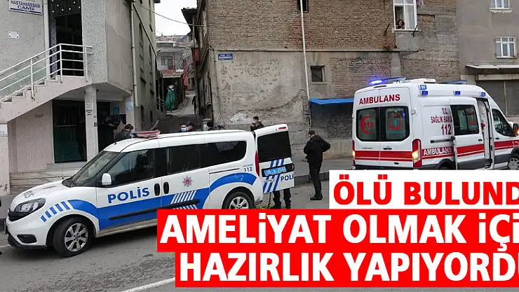 Ameliyat olmak için hazırlık yaparken 13 gündür kayıp olan şahıs cami tuvaletinde ölü bulundu