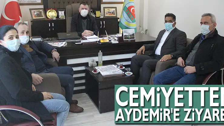 CEMİYETTEN,AYDEMİR'E ZİYARET