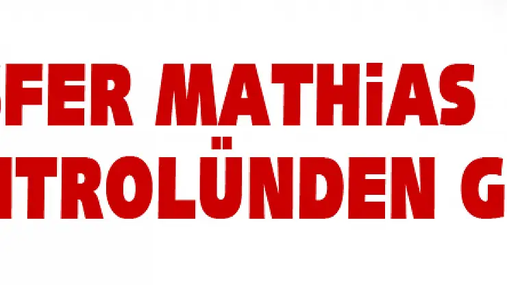 Samsunspor'un yeni transferi Mathias sağlık kontrolünden geçti