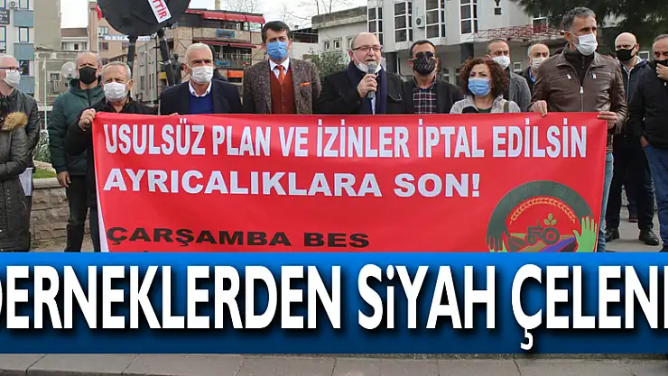 DERNEKLERDEN SİYAH ÇELENK