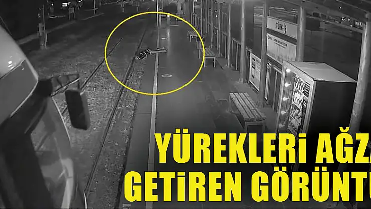 Samsun'da yürekleri ağza getiren görüntü