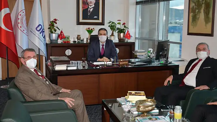 Samsun TSO yönetimi, Şahin'e başarı diledi