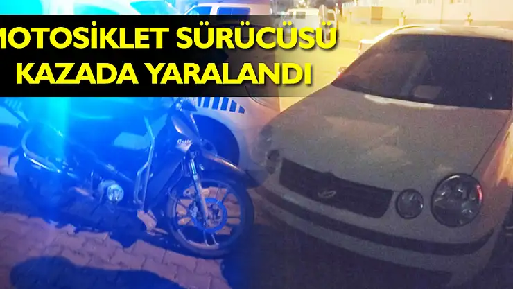 Çarşamba'da kaza:1 yaralı