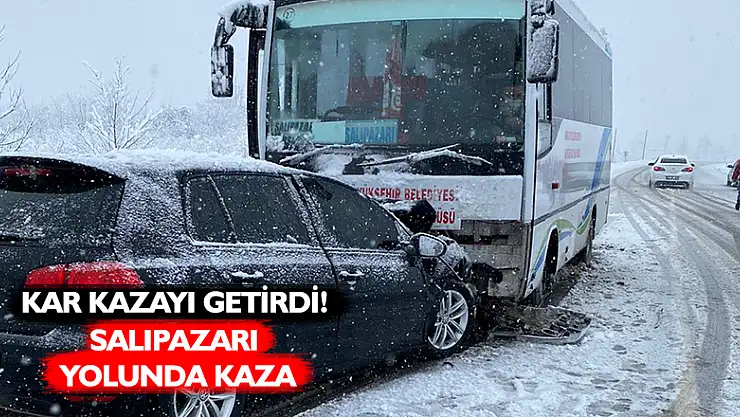 SALIPAZARI YOLUNDA KAZA!