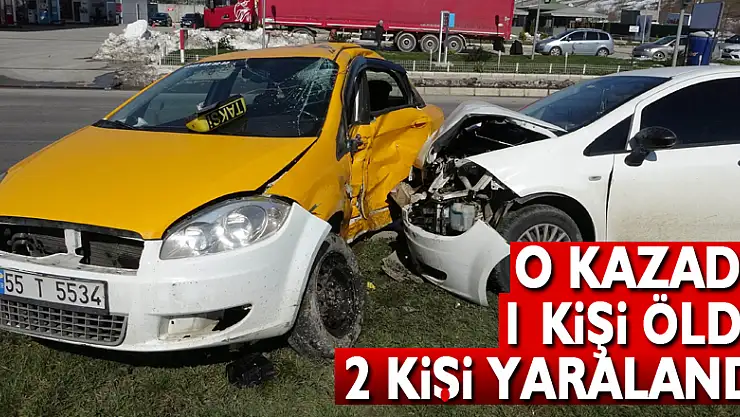Güvenlik kamerası tarafından kaydedilen kazada 1 kişi öldü, 2 kişi yaralandı